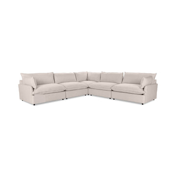 Caplan 5 Piece Sectional - Ornate Home
