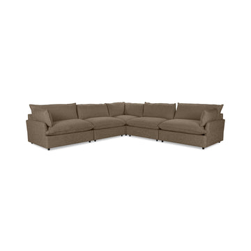 Caplan 5 Piece Sectional - Ornate Home