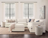 Caplan 6 Piece Sectional with Ottoman - Ornate Home