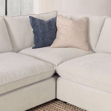 Caplan 6 Piece Sectional with Ottoman - Ornate Home