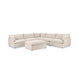 Caplan 6 Piece Sectional with Ottoman - Ornate Home