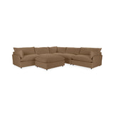 Caplan 6 Piece Sectional with Ottoman - Ornate Home