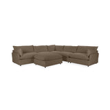 Caplan 6 Piece Sectional with Ottoman - Ornate Home