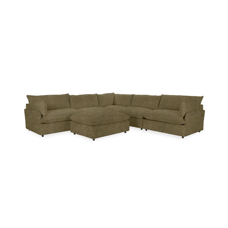 Caplan 6 Piece Sectional with Ottoman - Ornate Home