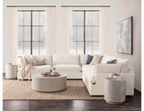 Caplan Ivory Upholstered 5 Piece Modular Sectional - Ornate Home