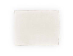 Caplan Ivory Upholstered Ottoman - Ornate Home