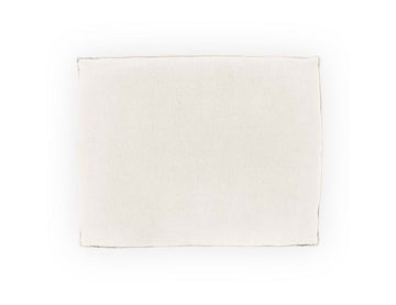 Caplan Ivory Upholstered Ottoman - Ornate Home