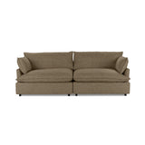 Caplan Mink Brown 2-Piece Sectional