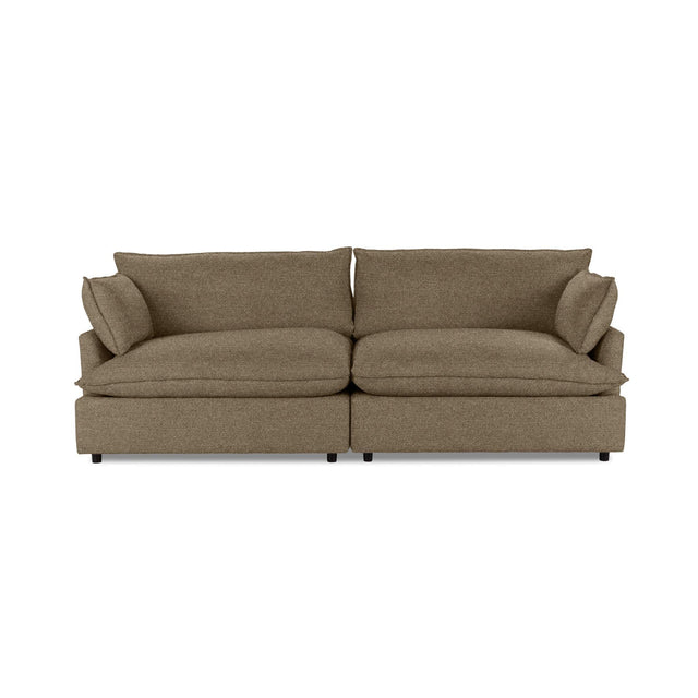 Caplan Mink Brown 2-Piece Sectional