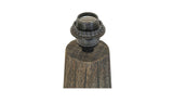 Capra Dark Brown 33 in Lamp - Ornate Home