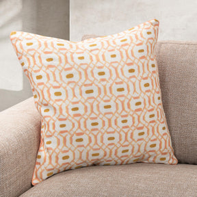 Capri Coast Coral 22"x22" Throw Pillow (Set of 2)