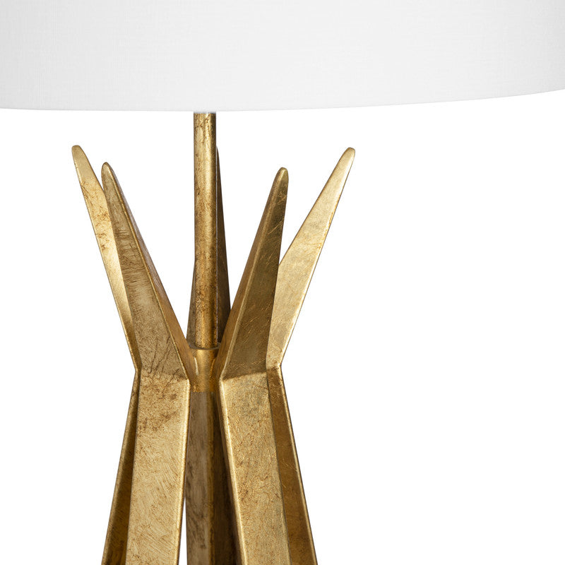 Capri Gold Table Lamp - Ornate Home