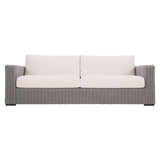 Capri Grey Mist/White/Cream Outdoor Sofa - Ornate Home