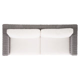Capri Raven/Grey Mist Outdoor Sofa - Ornate Home