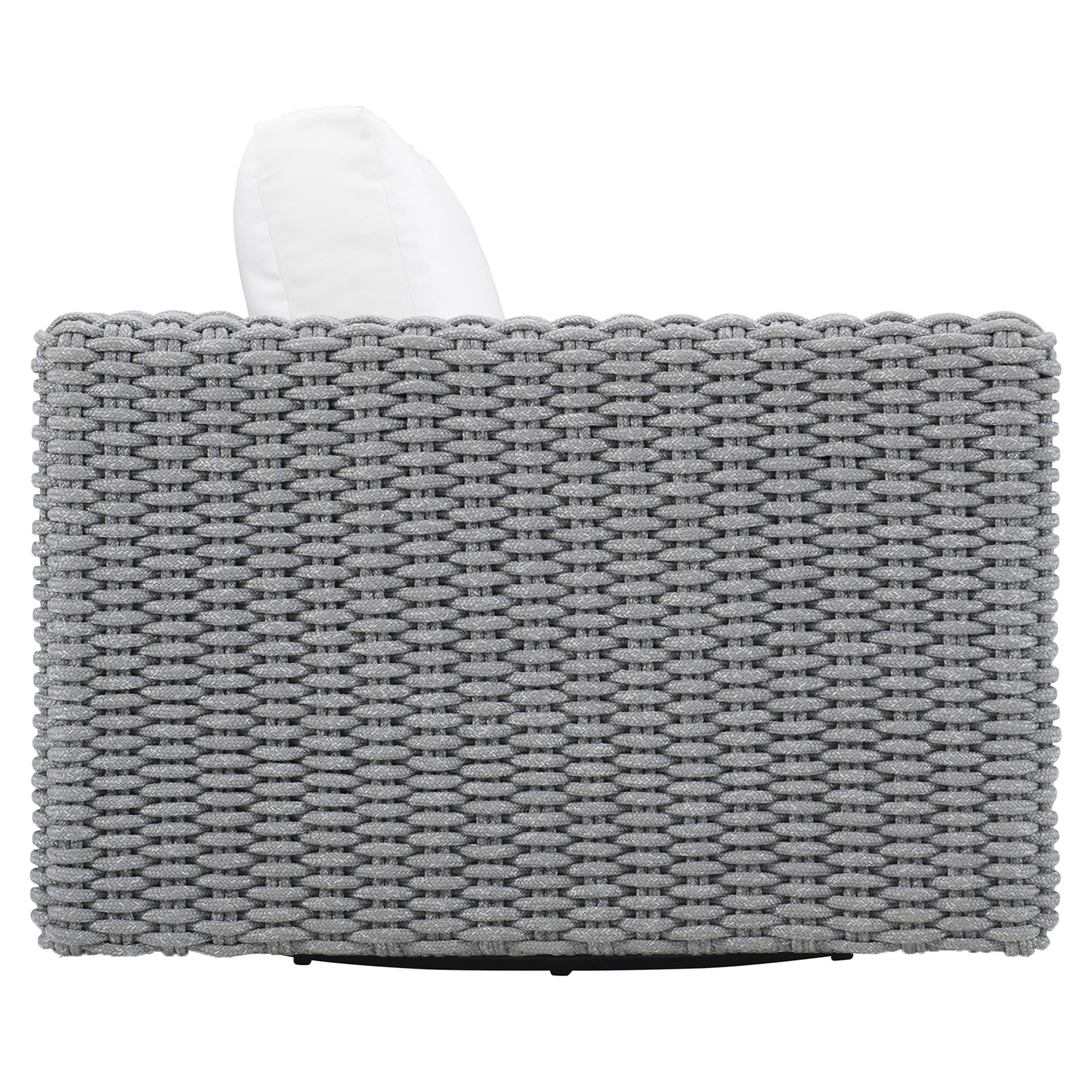 Capri Raven/Grey Mist Outdoor Swivel Chair - Ornate Home