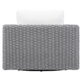 Capri Raven/Grey Mist Outdoor Swivel Chair - Ornate Home