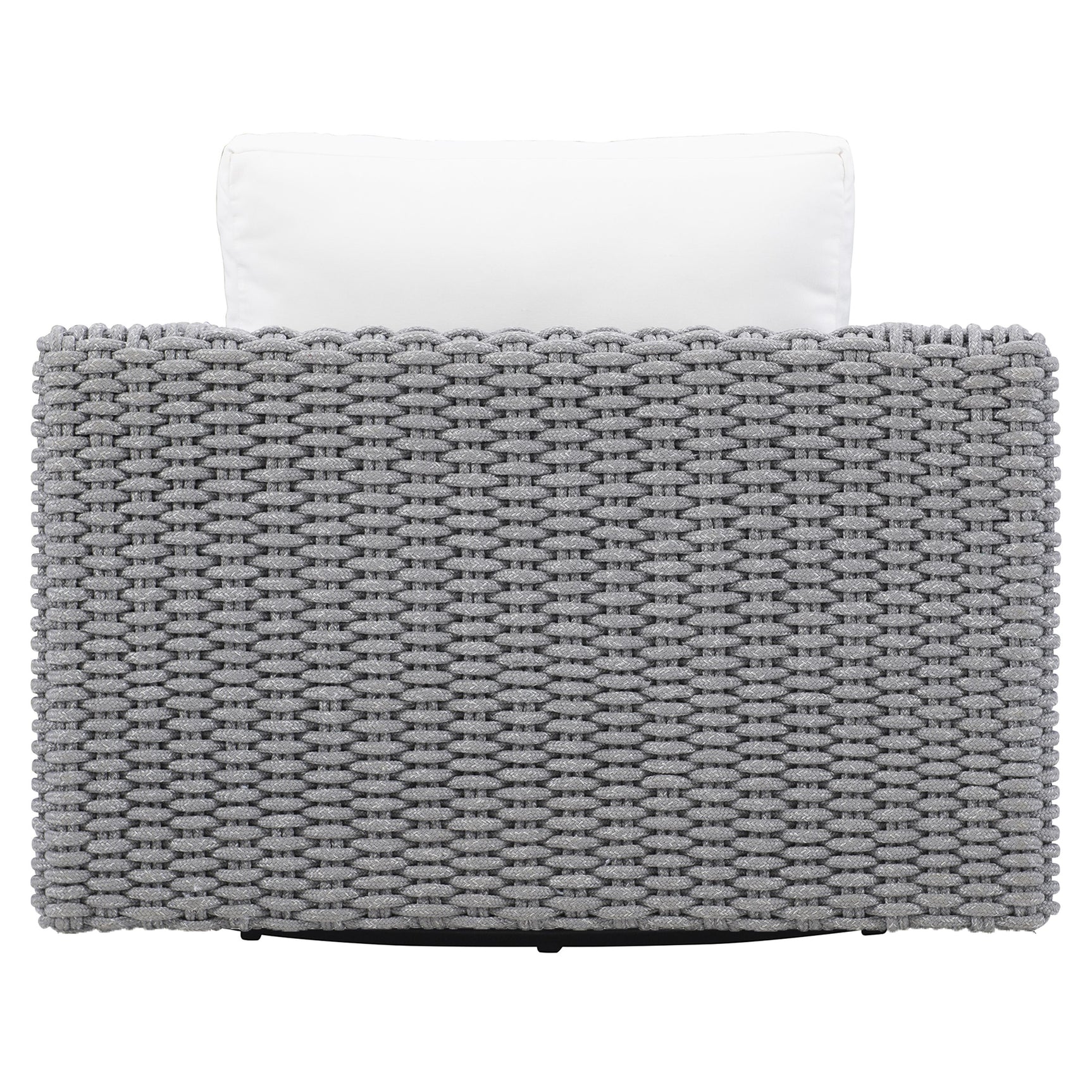 Capri Raven/Grey Mist Outdoor Swivel Chair - Ornate Home