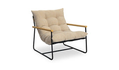 Capri Sand Outdoor Lounge Chair - Ornate Home