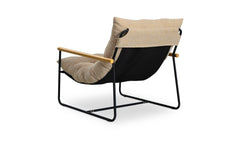 Capri Sand Outdoor Lounge Chair - Ornate Home
