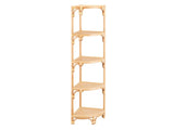 Capri Tan Corner Shelf - Ornate Home