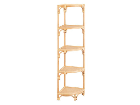Capri Tan Corner Shelf - Ornate Home