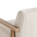 Caprice Beige Natural Accent Chair - Ornate Home