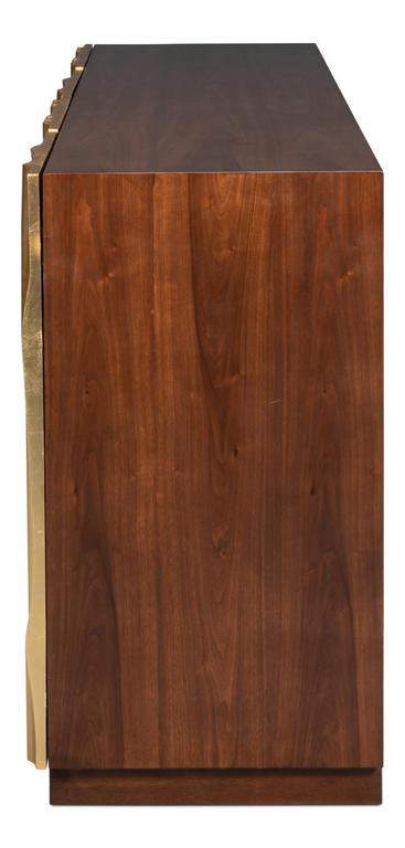 Capriole Brown Credenza - Ornate Home