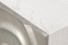 Capriole White Credenza - Ornate Home