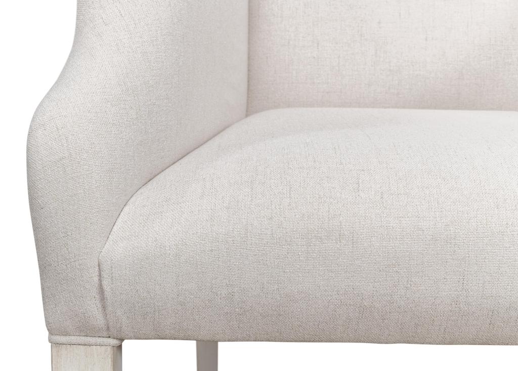 Captains White Chair - Ornate Home