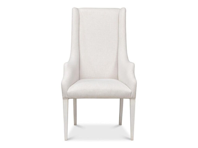 Captains White Chair - Ornate Home