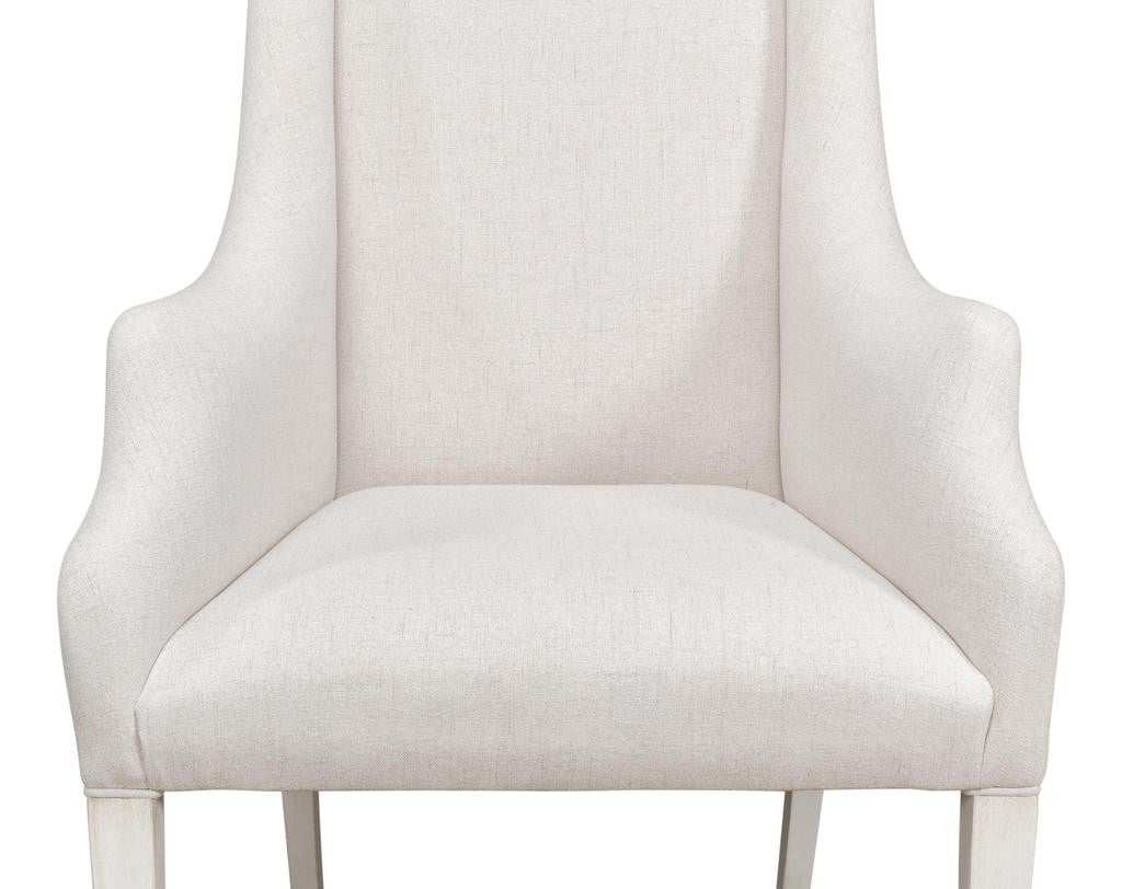Captains White Chair - Ornate Home