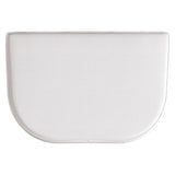 Captiva Pewter Grey/White/Cream Outdoor Ottoman - Ornate Home