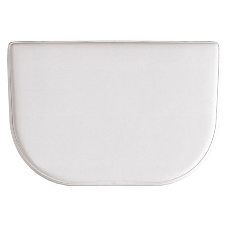 Captiva Pewter Grey/White/Cream Outdoor Ottoman - Ornate Home