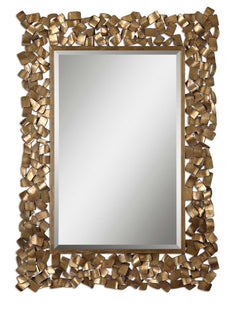 Capulin Antique Gold Mirror - Ornate Home