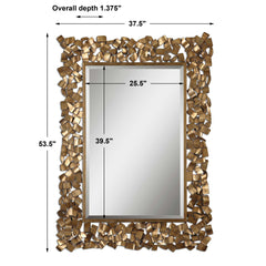 Capulin Antique Gold Mirror - Ornate Home