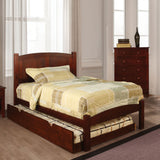 Cara Cherry 4 Pc. Twin Bedroom Set - Ornate Home