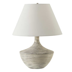 Carafe Bronze/Brown/White Ceramic Table Lamp - Ornate Home