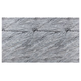 Caralin Engineered Stone & Black Dining Table - Ornate Home