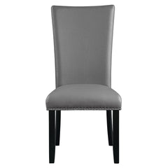 Caralin Gray  & Black Side Chair (Set of 2) - Ornate Home