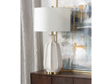 Carambola White Table Lamp (Set of 2) - Ornate Home