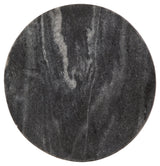 Caramont Black/White/Gold Finish Accent Table - Ornate Home