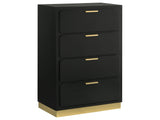 Caraway Black Chest - Ornate Home