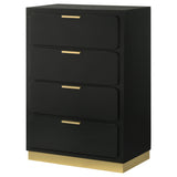 Caraway Black Chest - Ornate Home