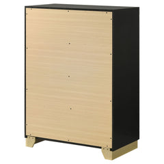 Caraway Black Chest - Ornate Home