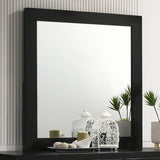 Caraway Black Dresser Mirror - Ornate Home