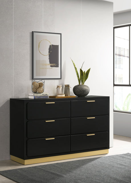 Caraway Black Dresser - Ornate Home