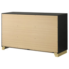 Caraway Black Dresser - Ornate Home