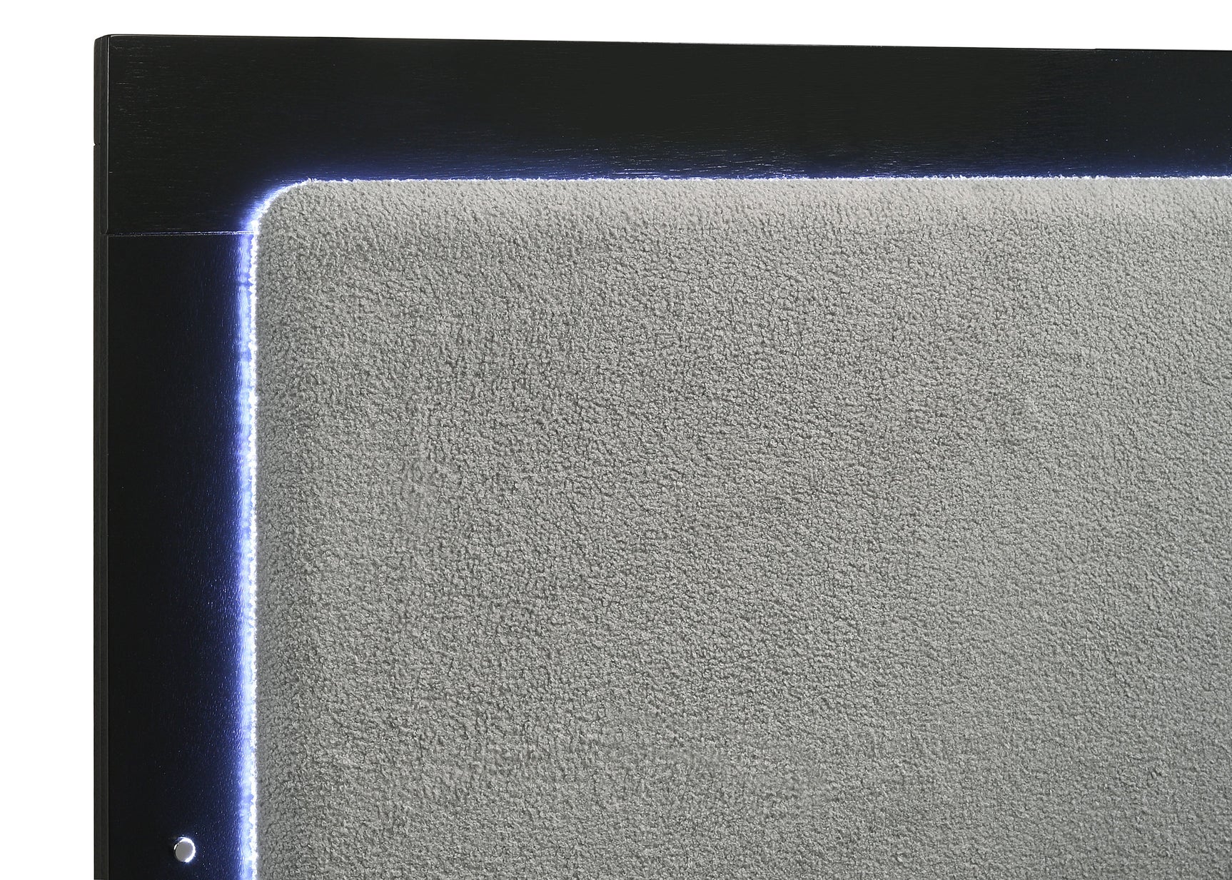 Caraway Black Eastern King Panel Bed - Ornate Home