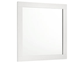 Caraway White Dresser Mirror - Ornate Home