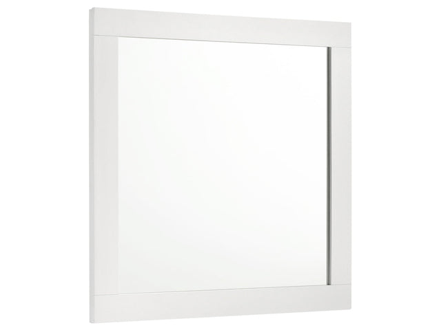 Caraway White Dresser Mirror - Ornate Home